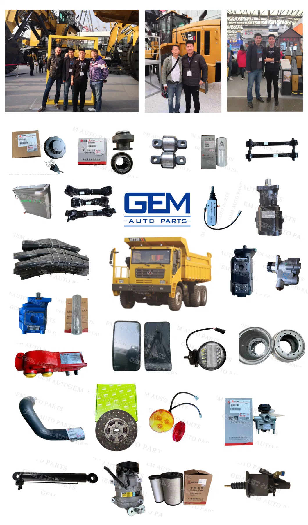 Lgmg Sinotruck Heavy Truck Spare Parts Mt86 Cmt96 for Sany Skt80 Skt90 FAW